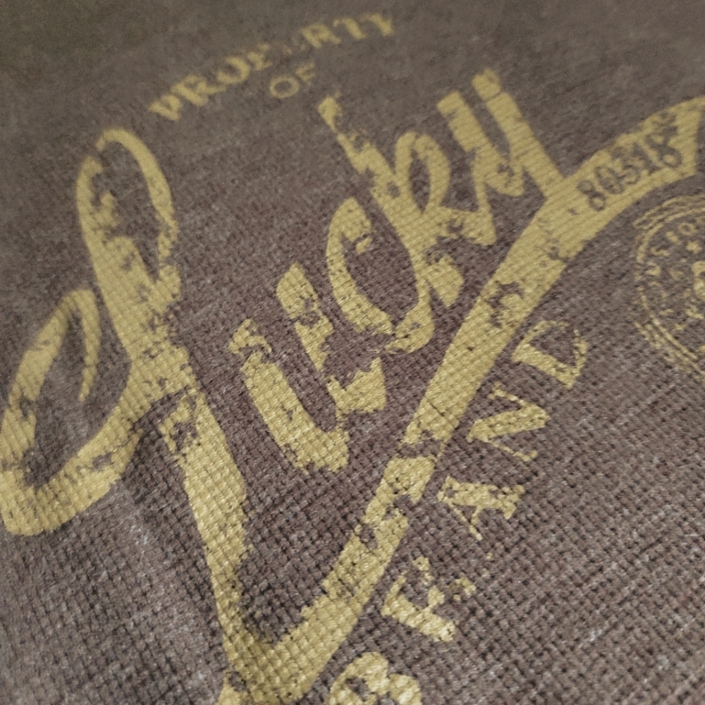 Lucky Brand thermal style Long sleeve shirt